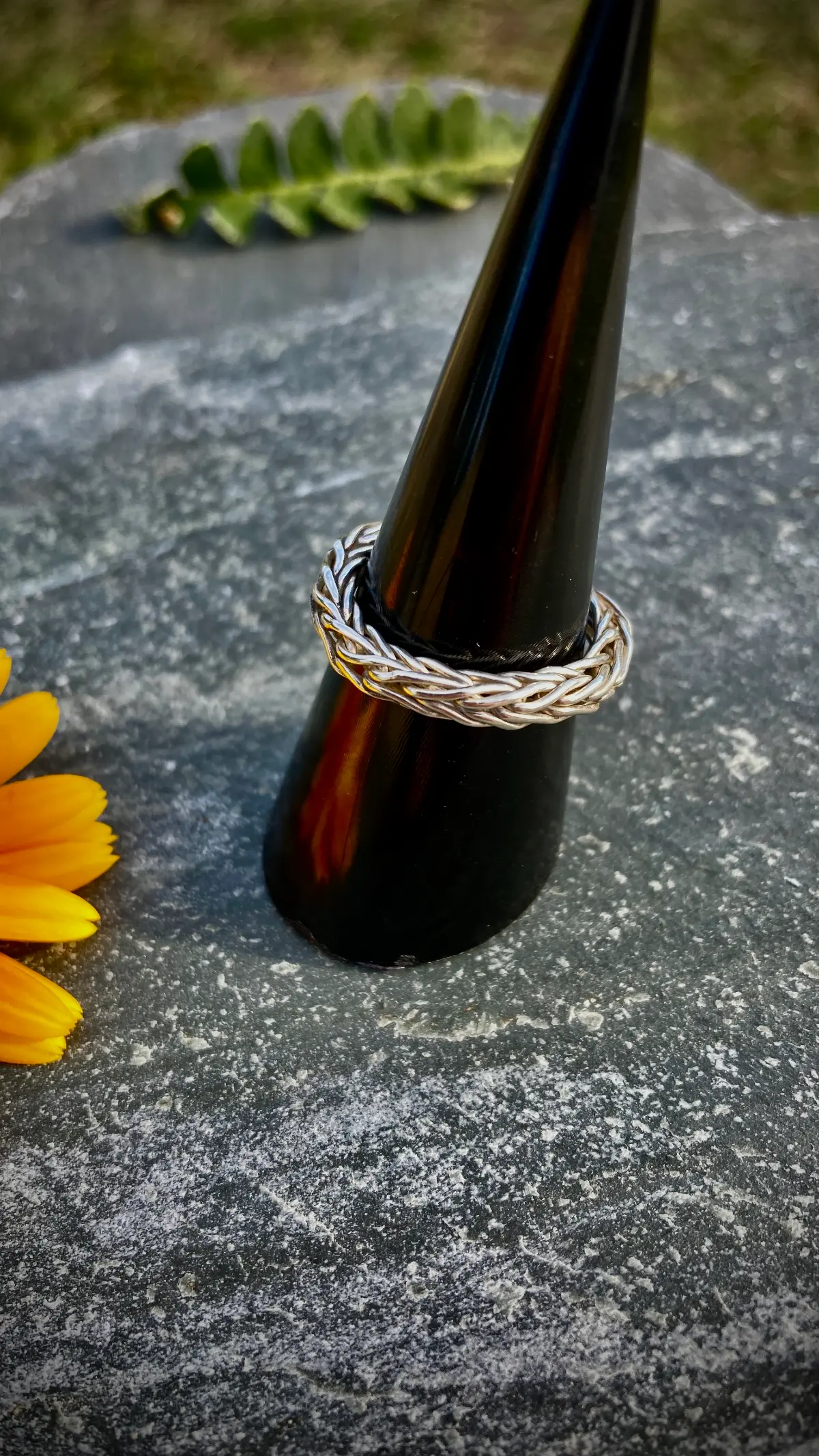 Bague tressée Viking