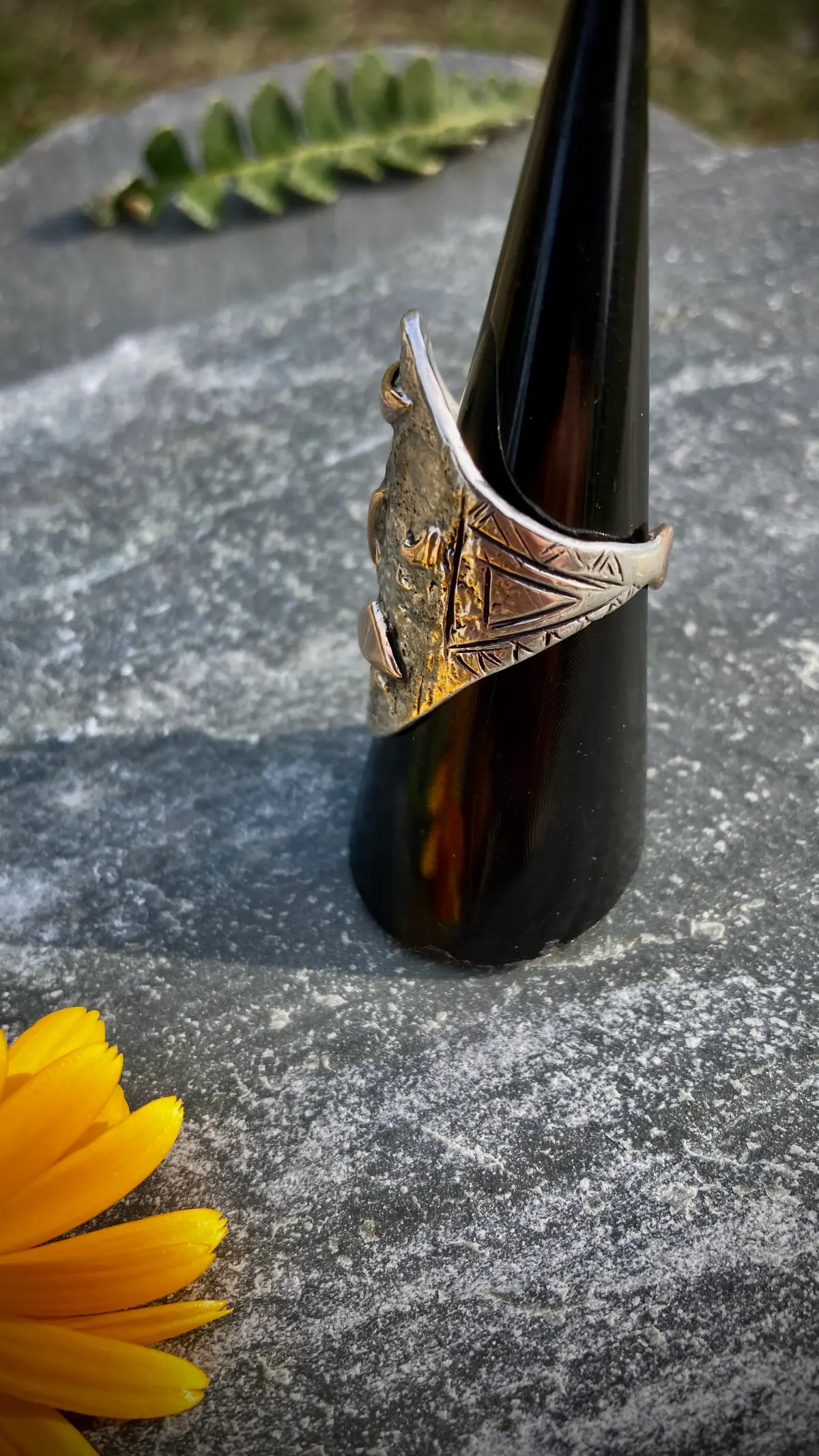 Bague chevalière Fragments' 