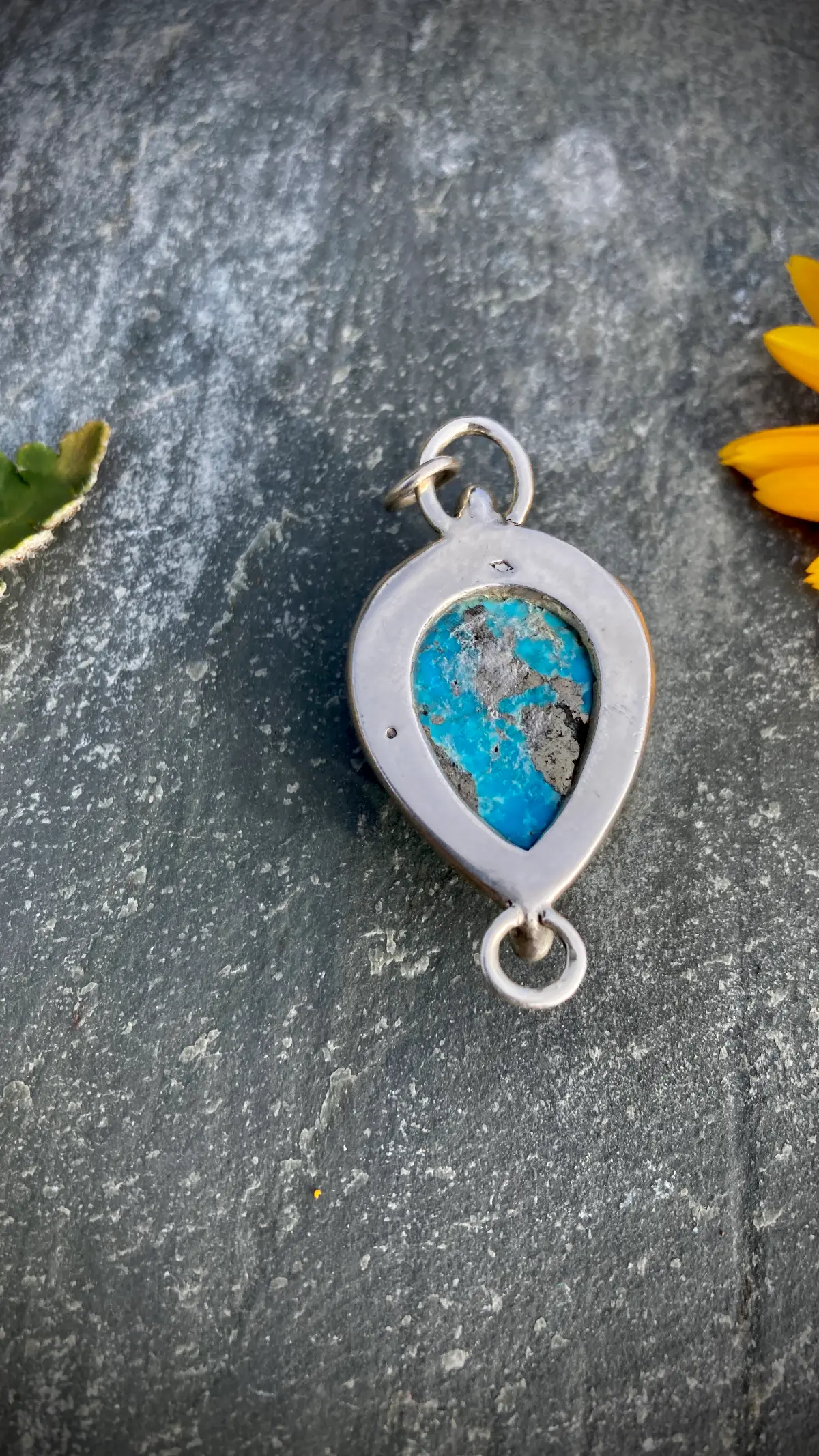 Pendentif turquoise d'Iran