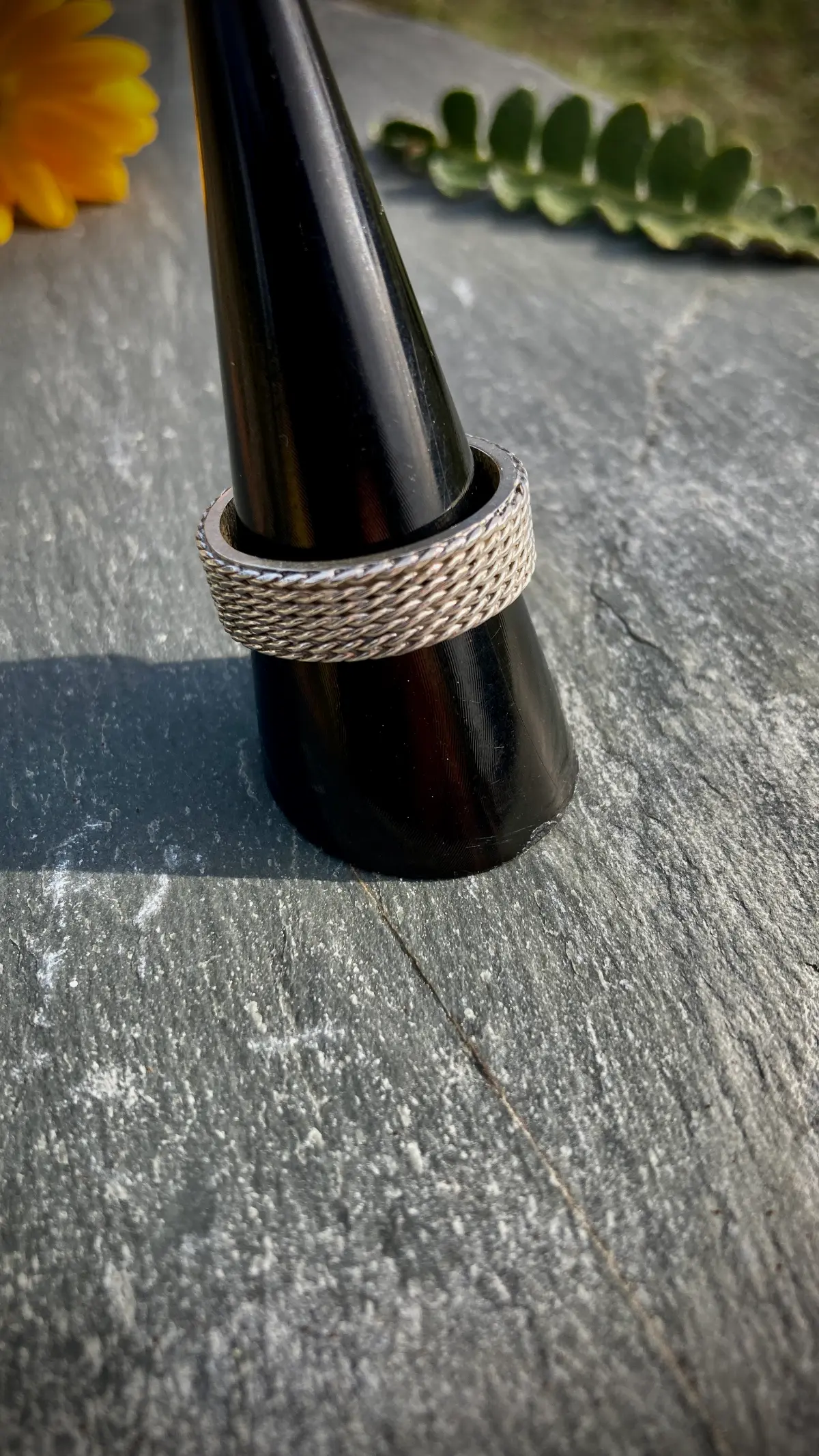 Bague tressée