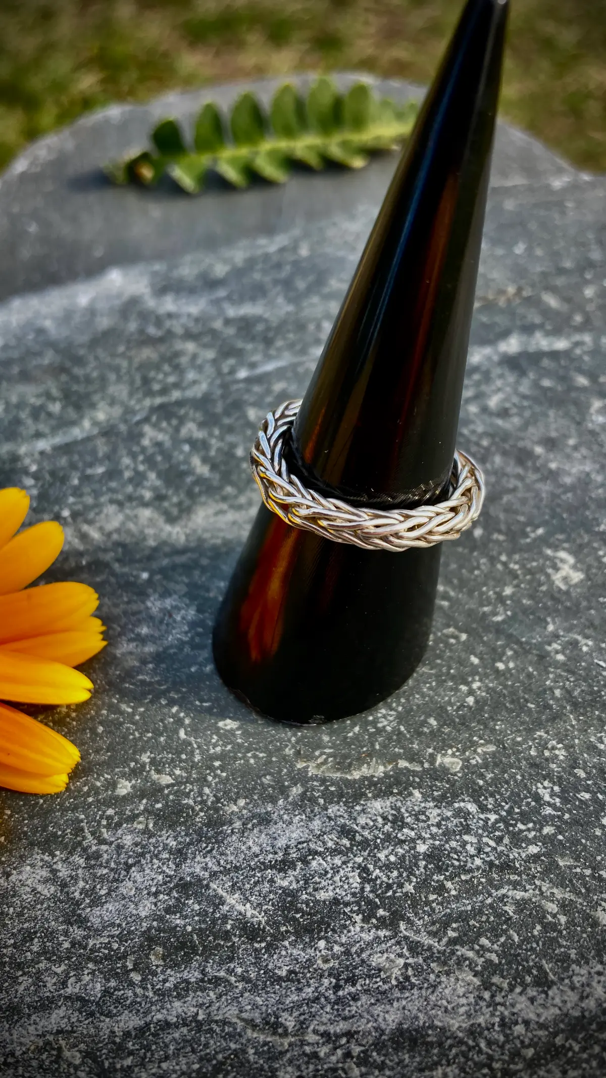 Bague tressée Viking