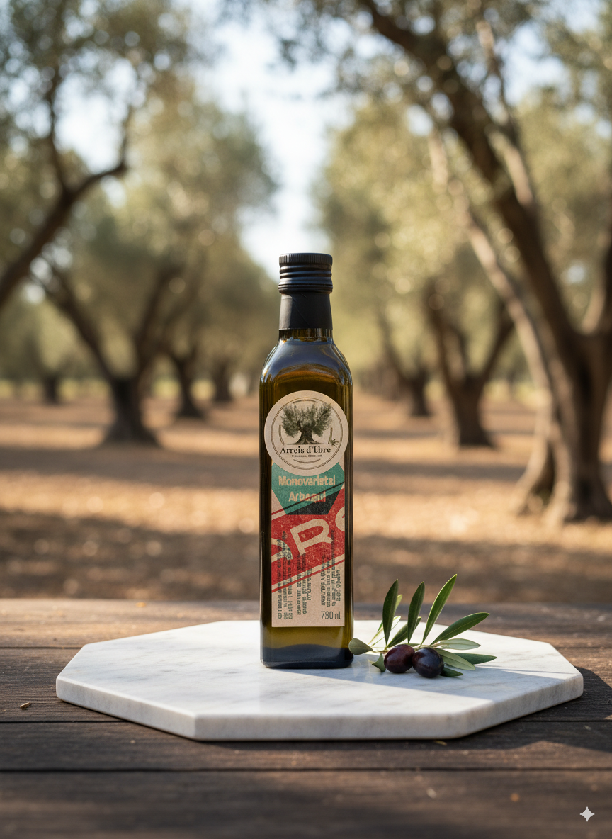 Aceite de Oliva - Arbequí (Raíces)