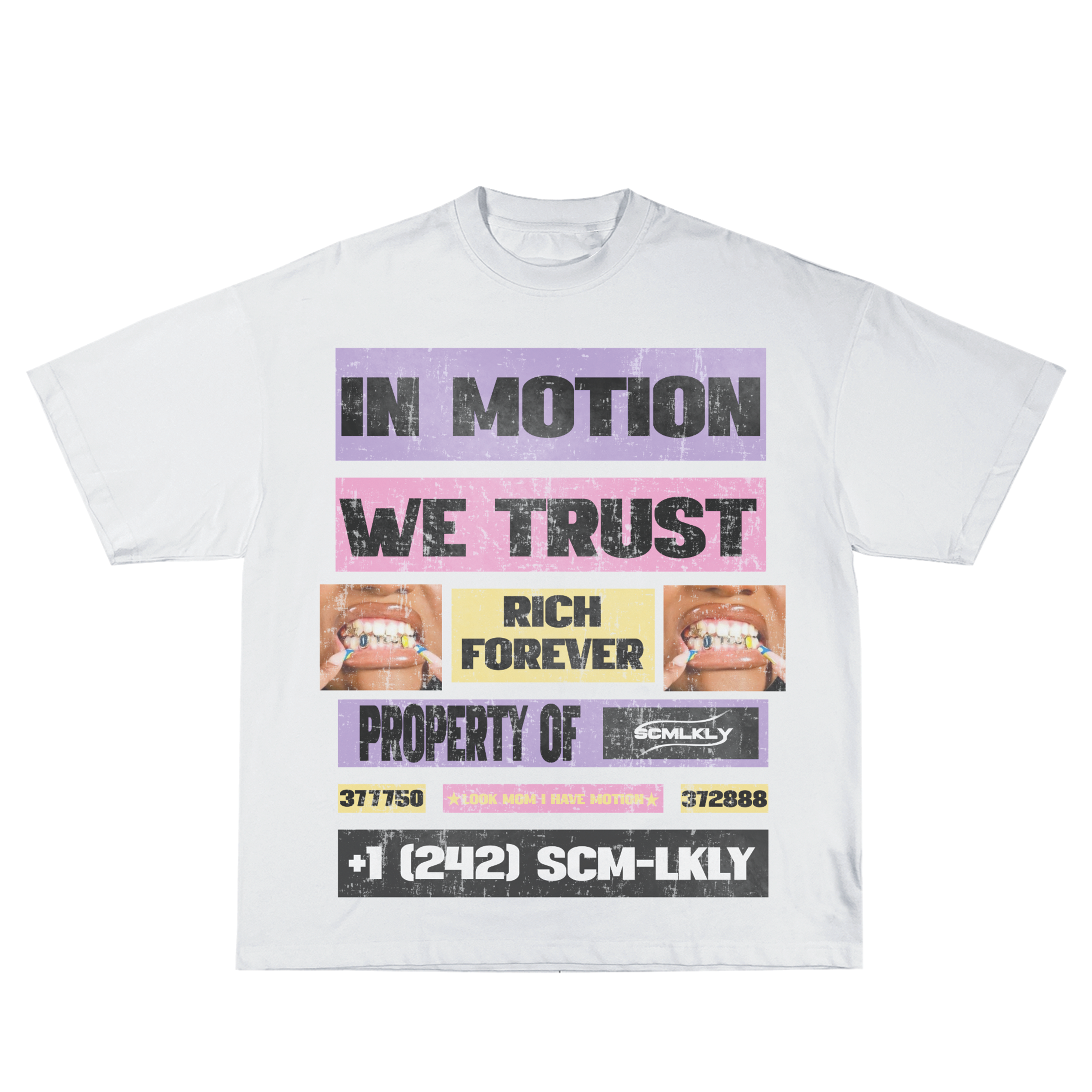 "PROPERTY OF SCMLKLY"  TEE