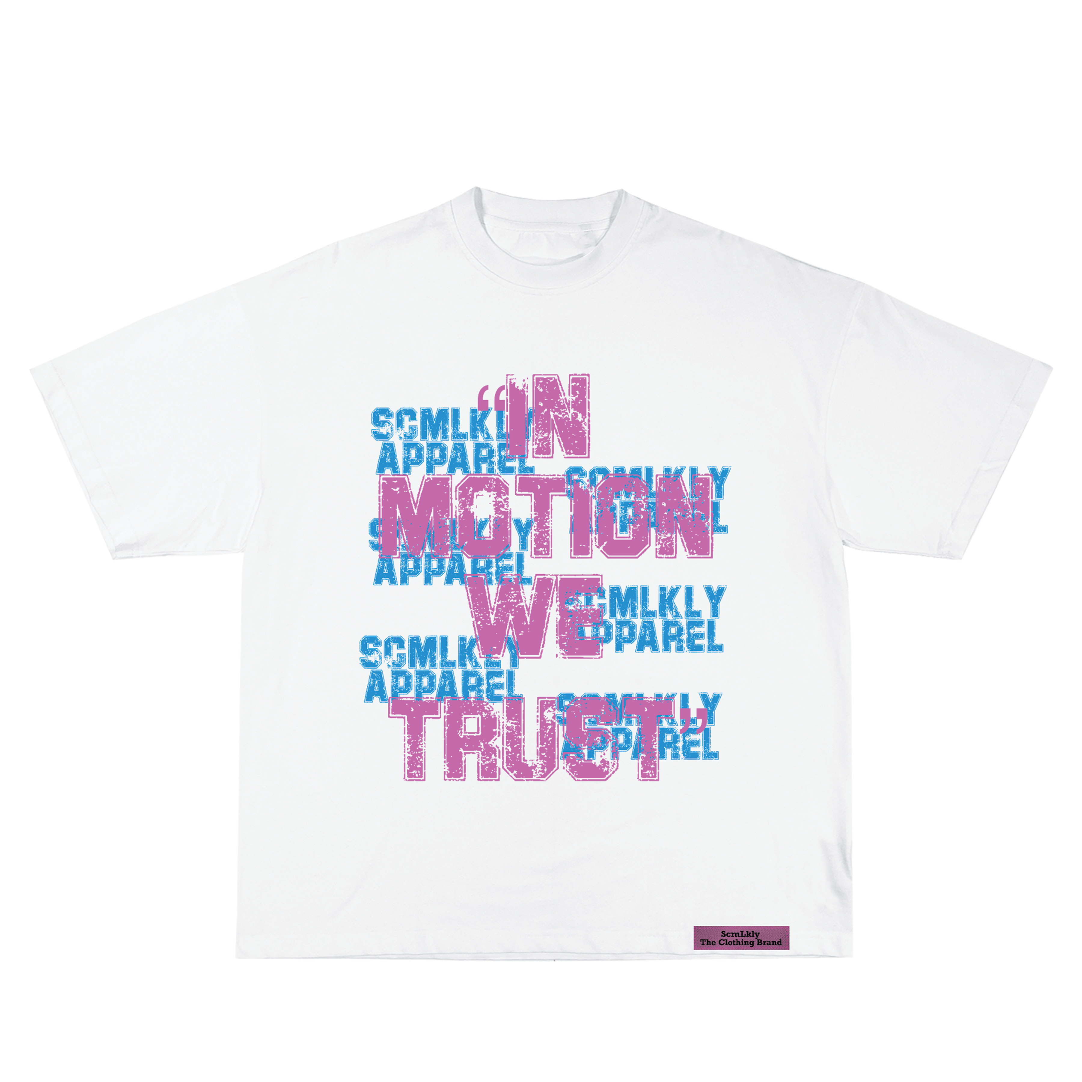 Cotton Candy "IN MOTION WE TRUST" TEE