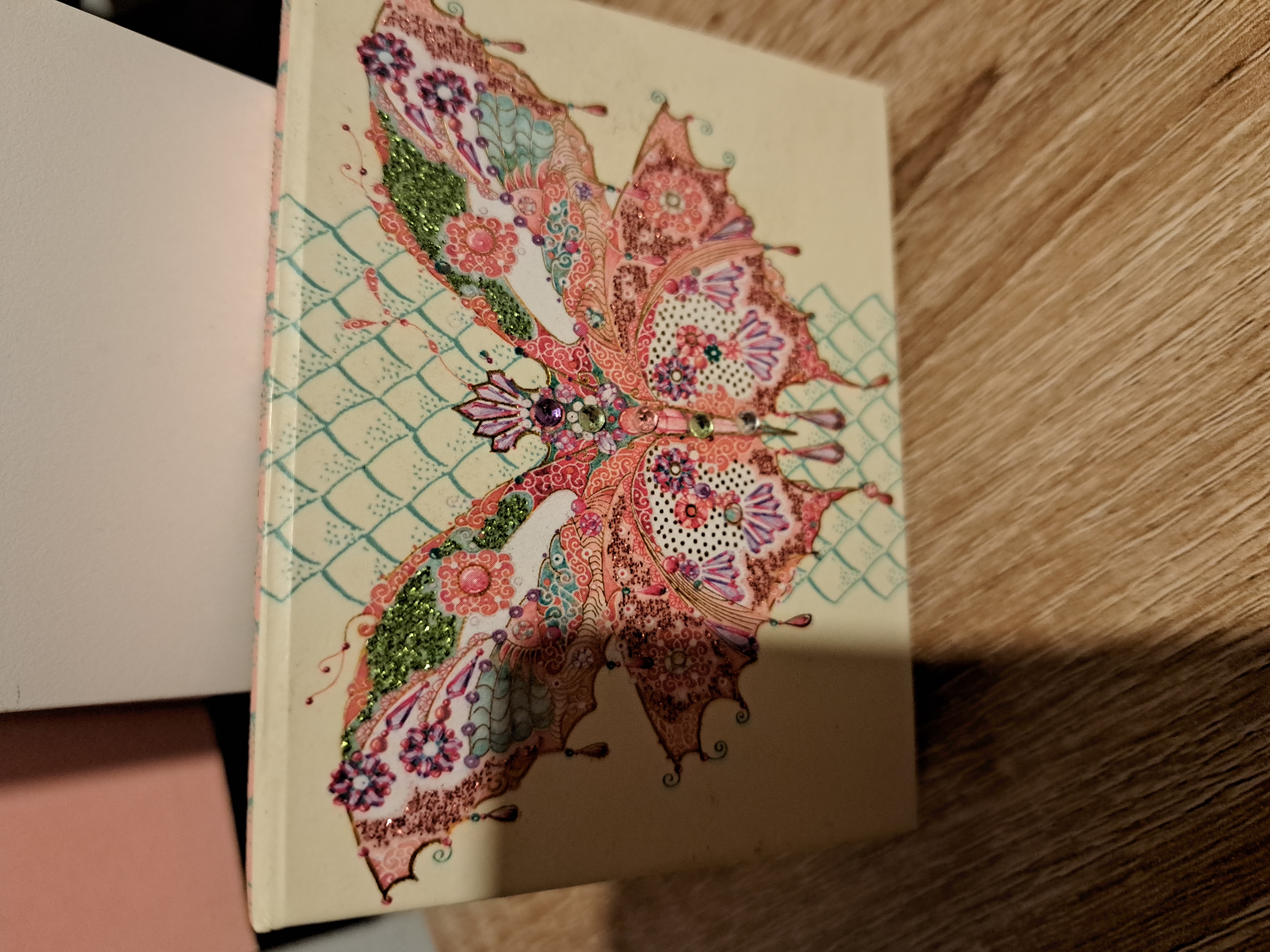 Decorative Butterfly notelets and pen
