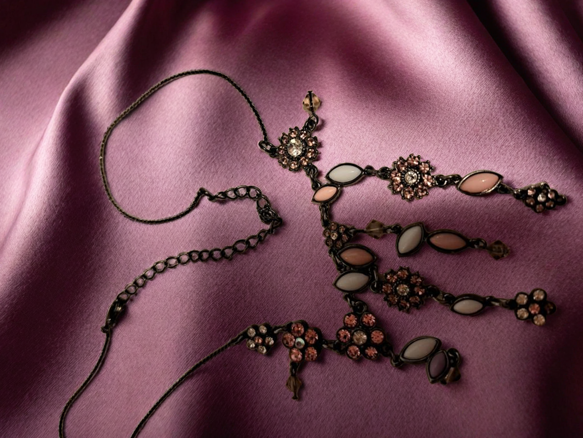Vintage Floral Necklace