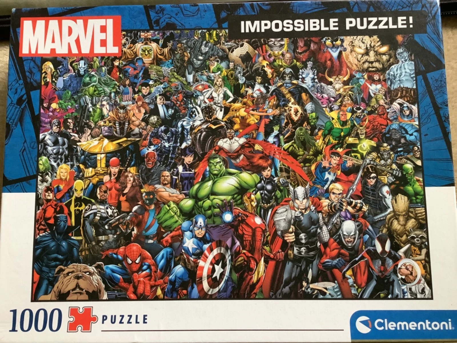 Marvel 1000-Piece Impossible Puzzle