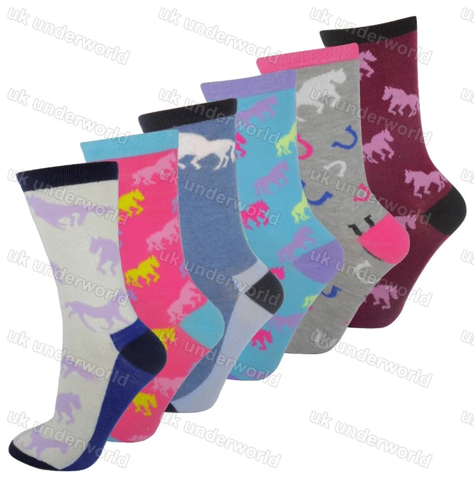 Horse  Patterned Socks Set