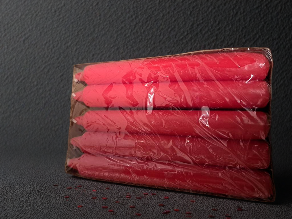 Red Taper Candles