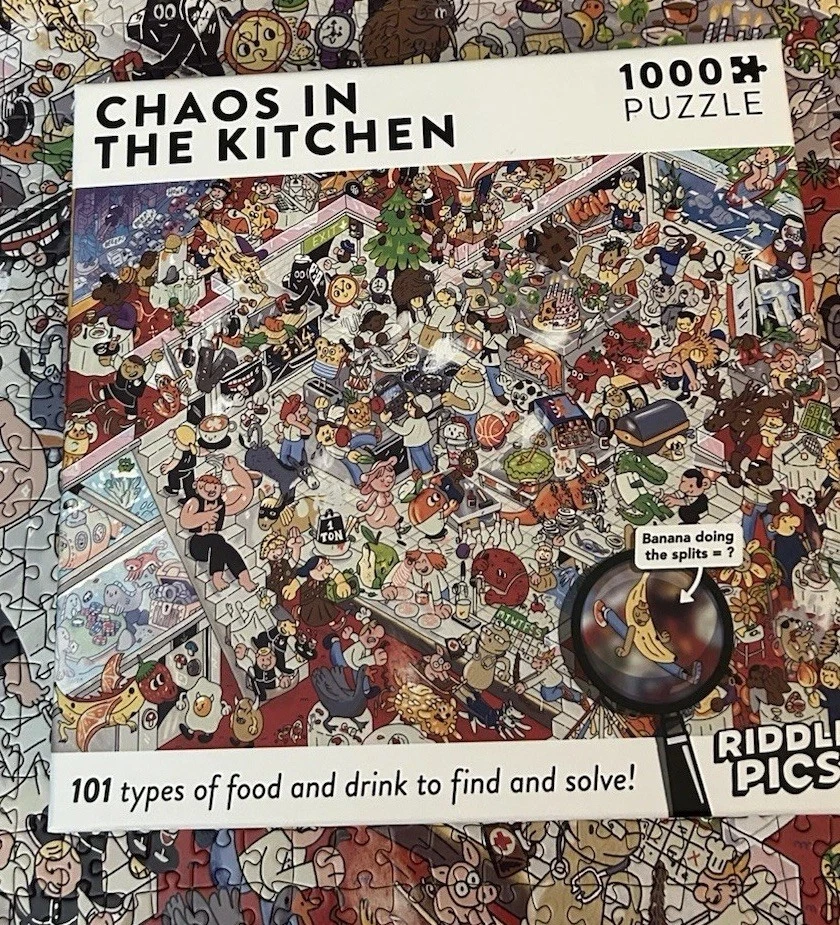 Chaos in the Kitchen Jigsaw Puzzle