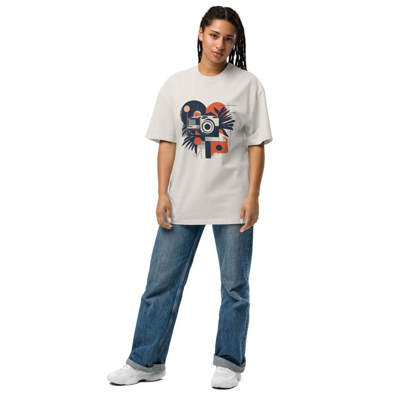 Oversized faded t-shirt