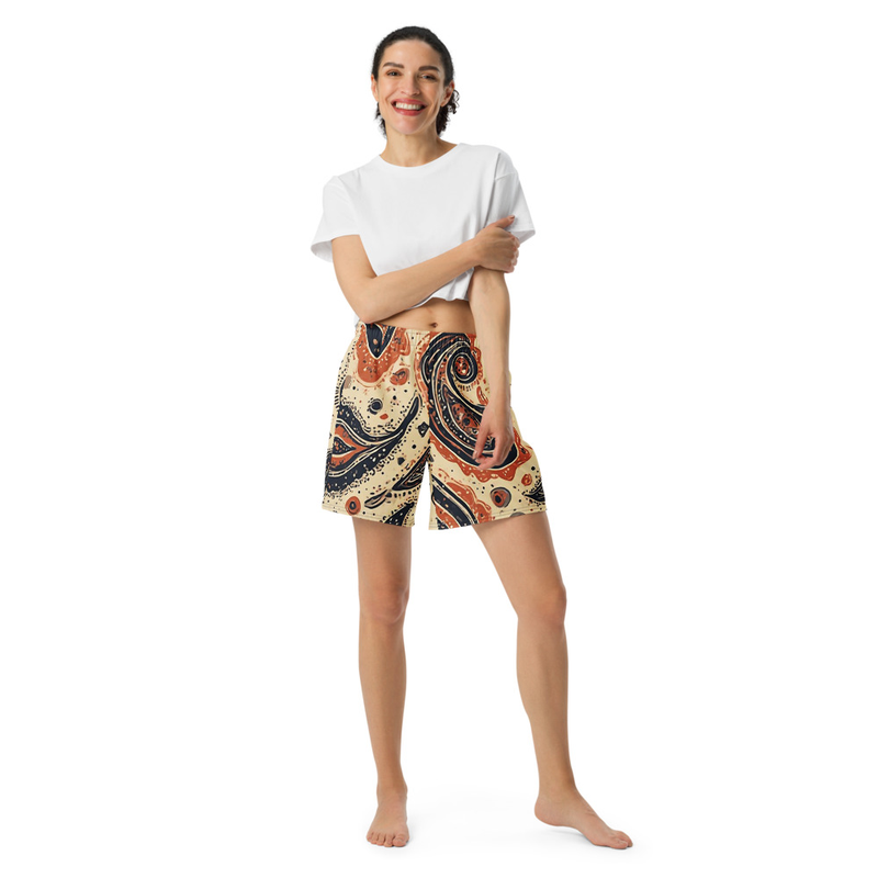 All-Over Print Unisex Athletic Long Shorts