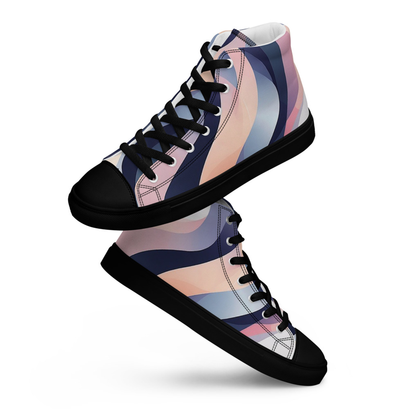 Women’s high top canvas shoes
