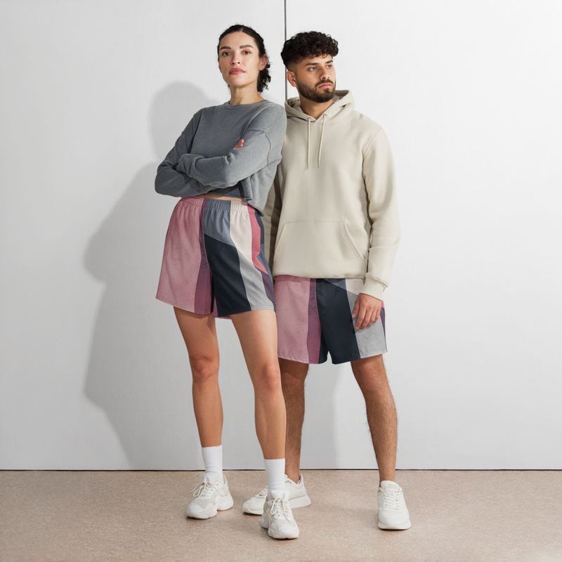 All-Over Print Unisex Athletic Long Shorts