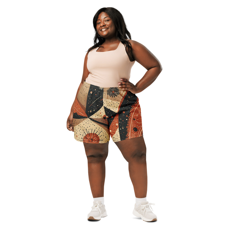 All-Over Print Unisex Athletic Long Shorts