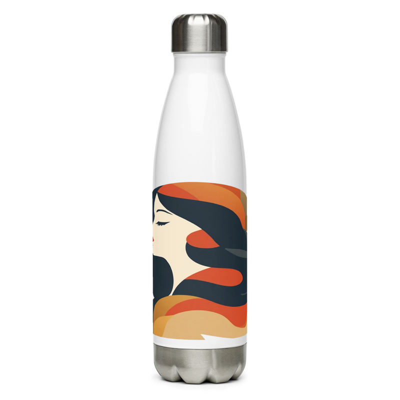 Stainless steel water bottle
