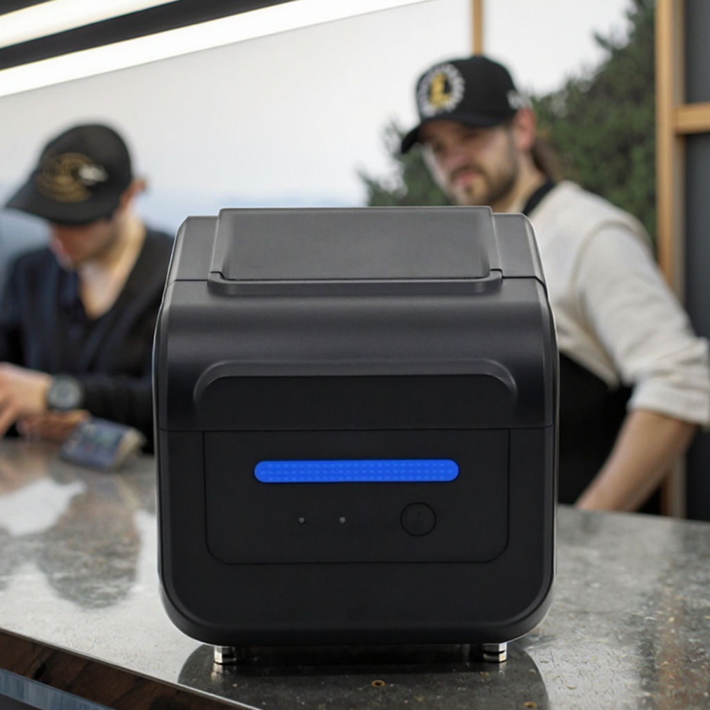 JP-R80F 220MM/s Direct Thermal Printer 80mm Auto Cutter with Wi-Fi 3 Inch Receipt Imprimante Pos Barcode Bill Stock Printer