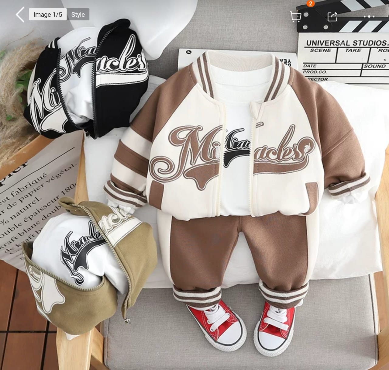 Stylish Kids Trouser and Jacket Set