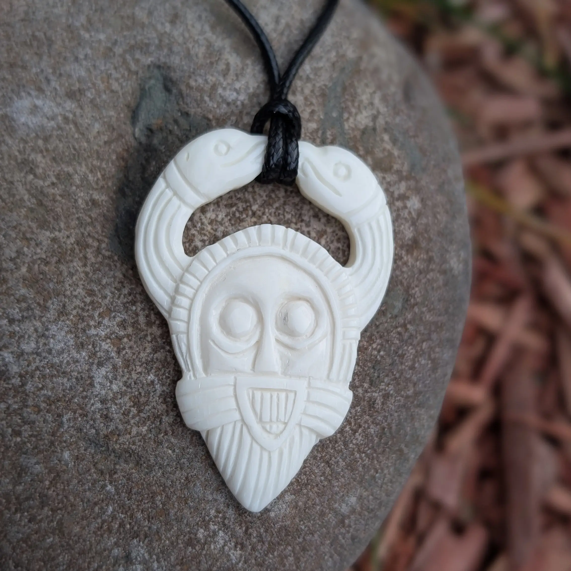 Odin Pendant with Ravens – Vendel Period Allfather Amulet