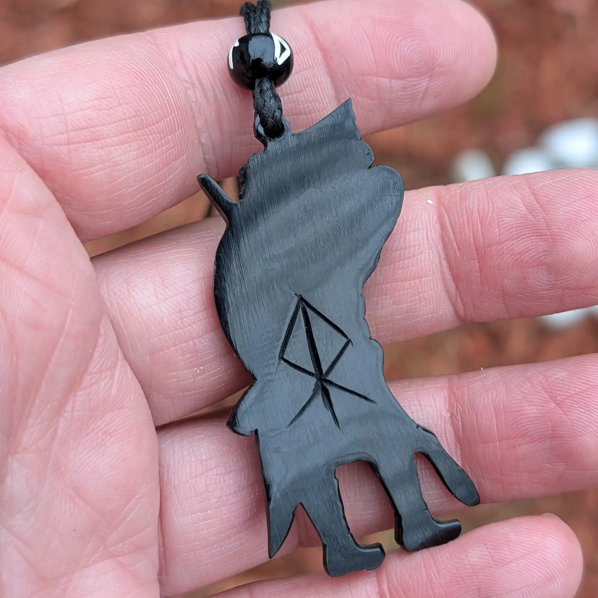 Vendel Period Warrior Pendant with Wolf Helmet