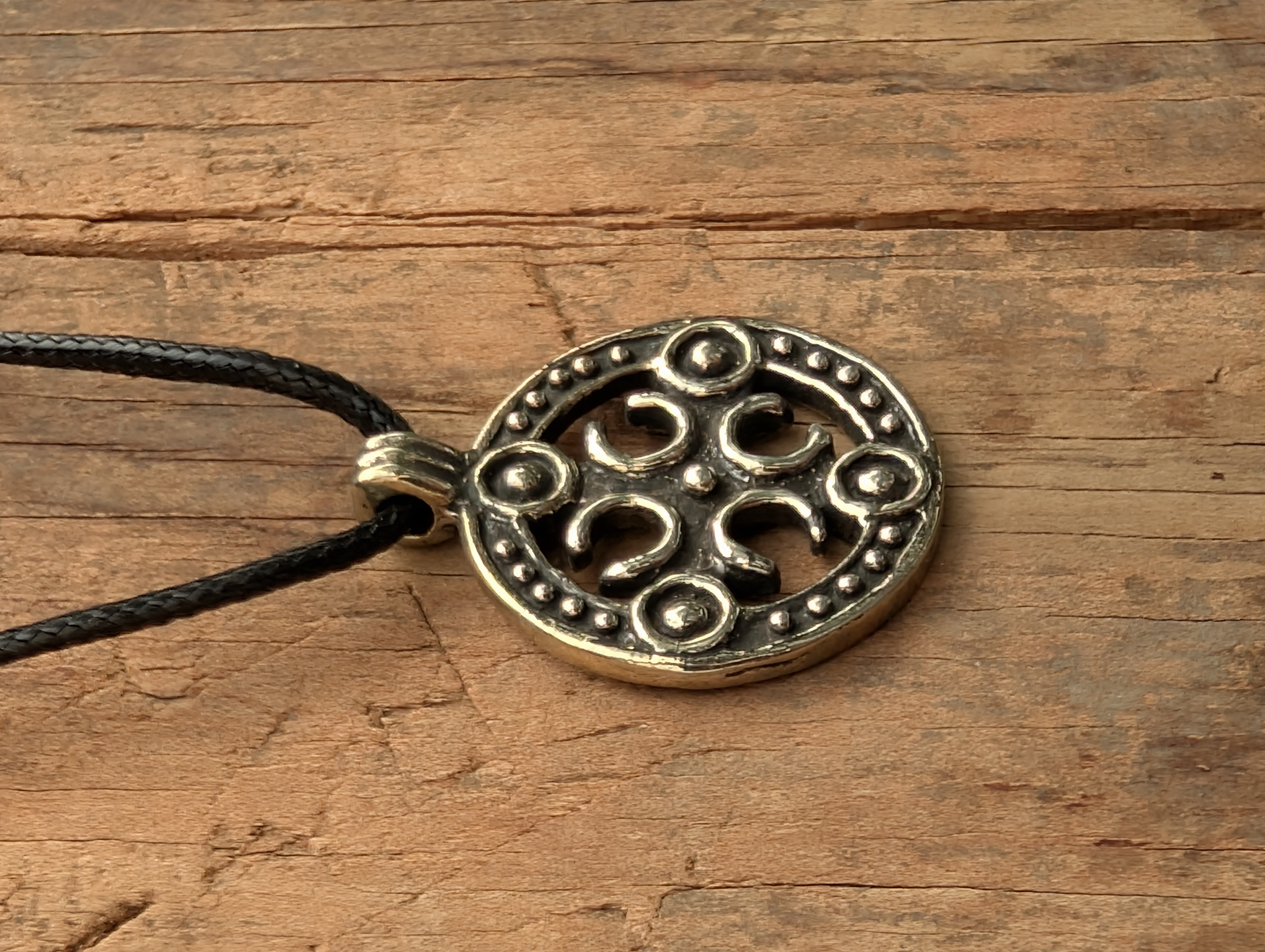 Norse Viking / Slavic Shield Pendant or Body Cross – Handmade Historical Replica