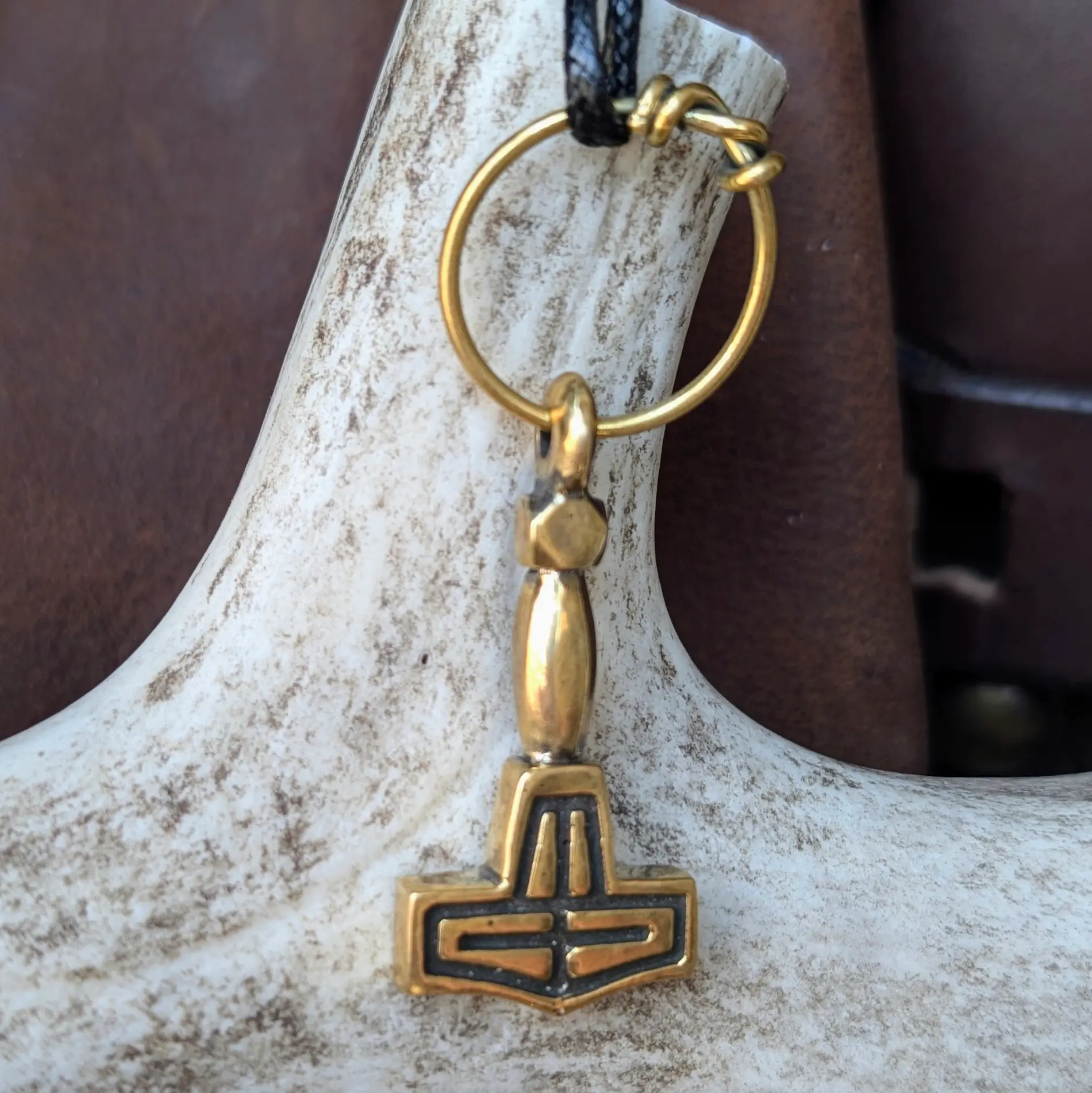 Viking Age Mjolnir Pendant from Birka, Sweden – Thor’s Hammer Replica