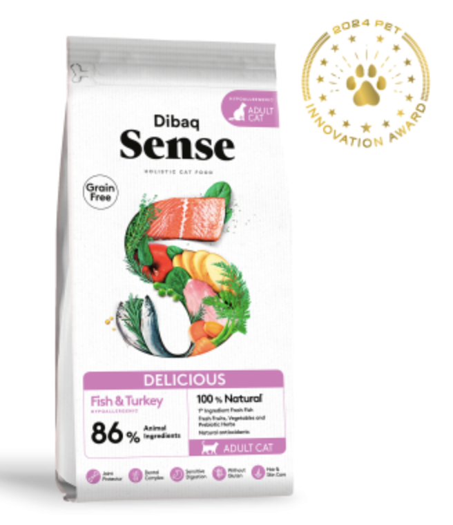Dibaq Sense Grain Free Delicious Salmón Arenques y Pavo