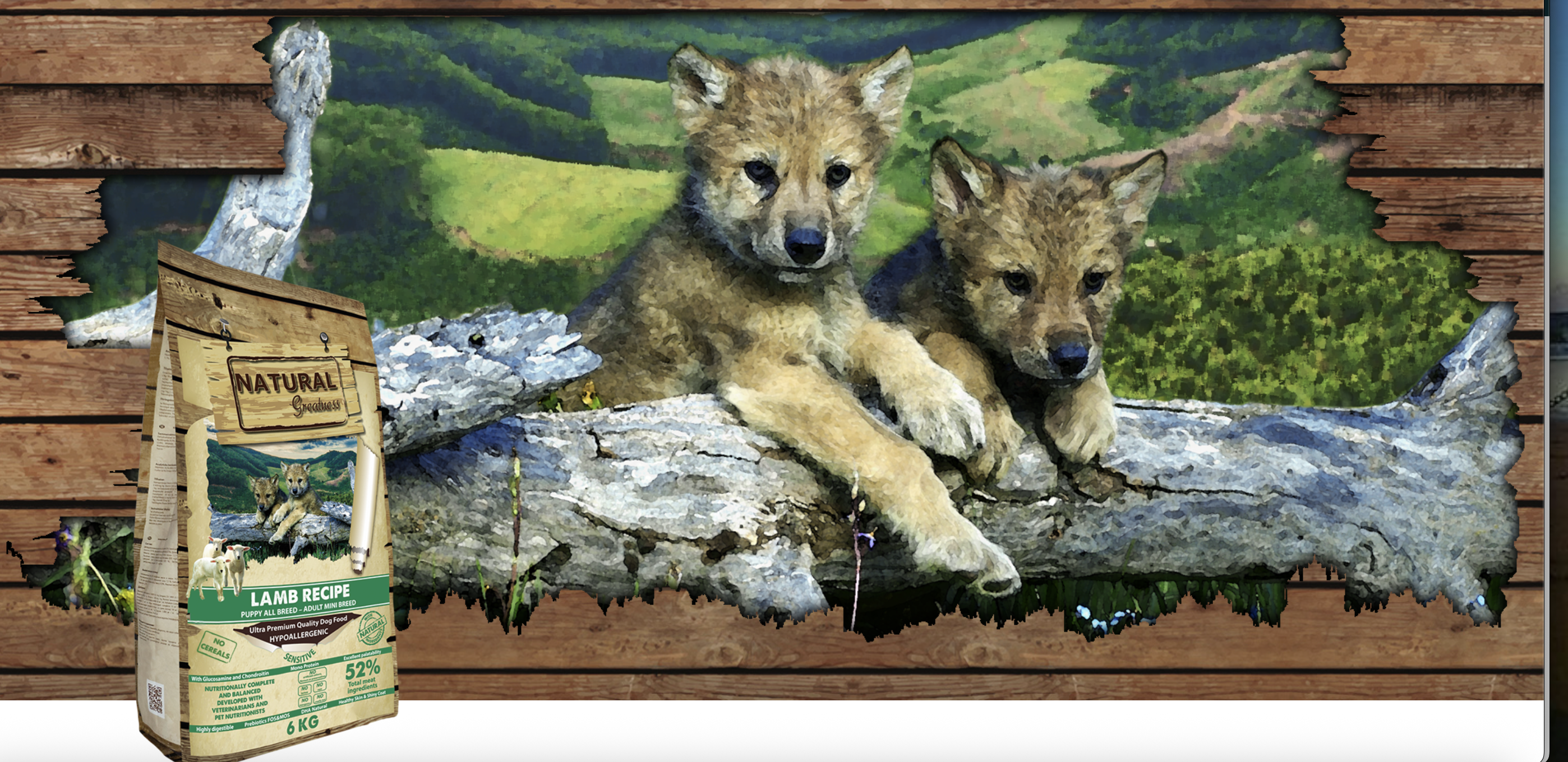 Natural Greatness RECETA DE CORDERO Starter  MINI Sensitive