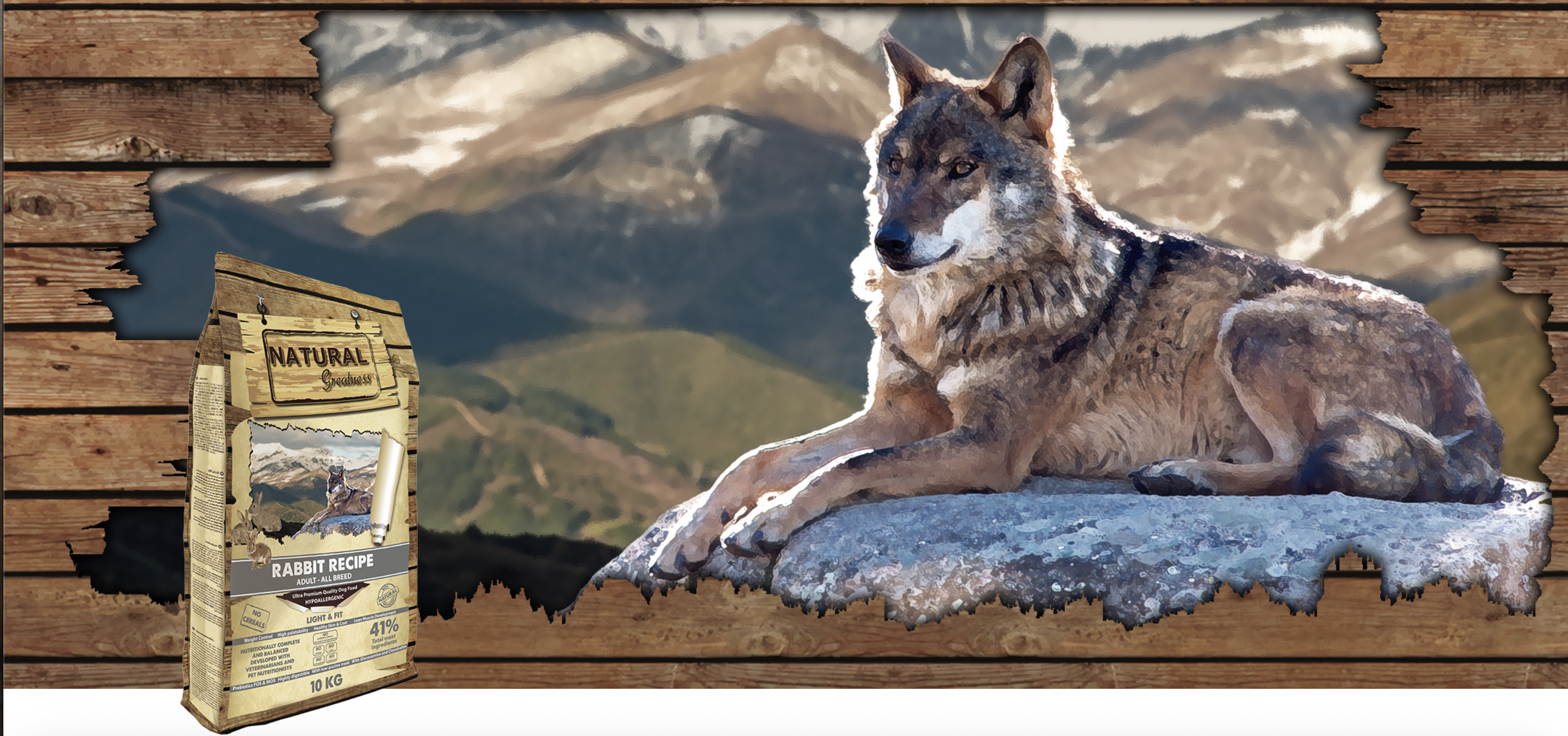 Natural Greatness RECETA DE CONEJO Light Fit