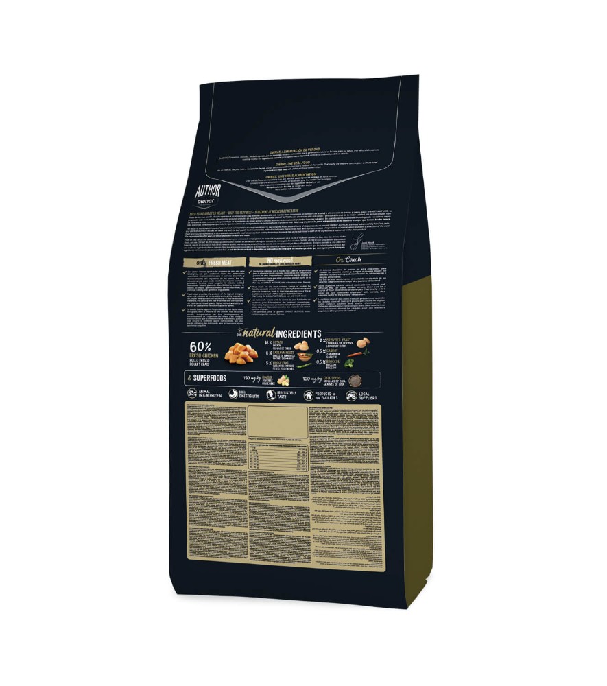 OWNAT AUTHOR GF STERILIZED FRESH CHICKEN