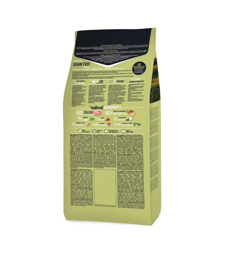 OWNAT GF PRIME ADULT CHICKEN&TURKEY