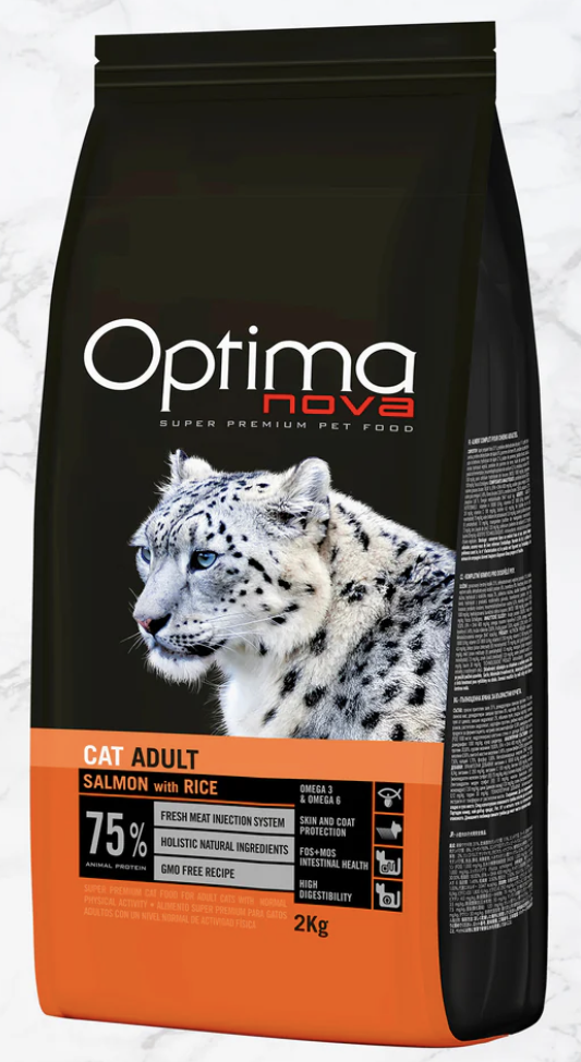 Optima Nova Adult Salmón y Arroz