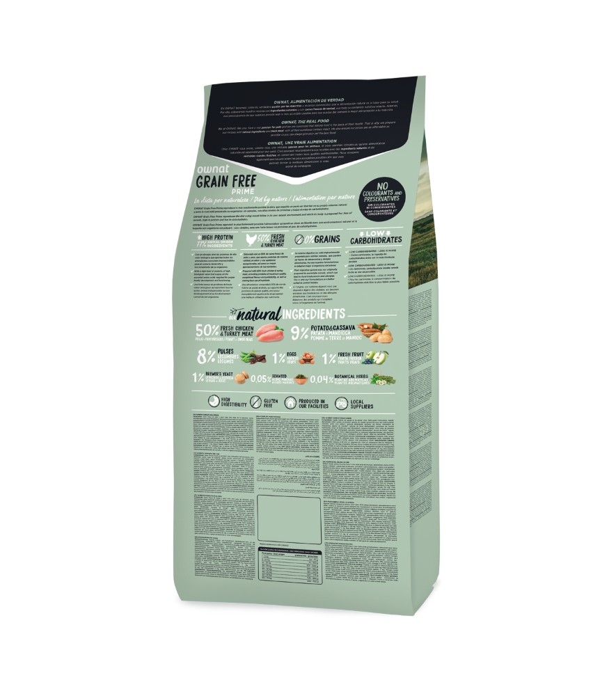 OWNAT GF PRIME ADULT CHICKEN&TURKEY 