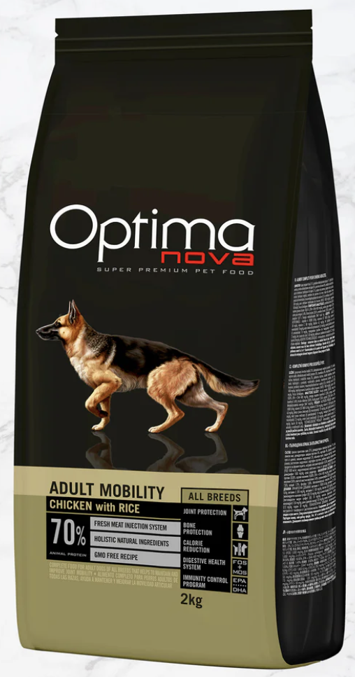 Optima Nova Adult Mobility Pollo y Arroz