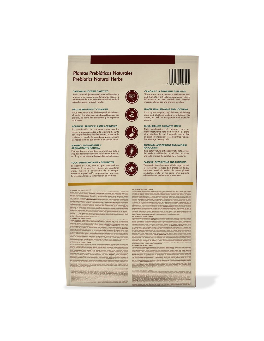 Dican Up Bajo en Calorías o Senior