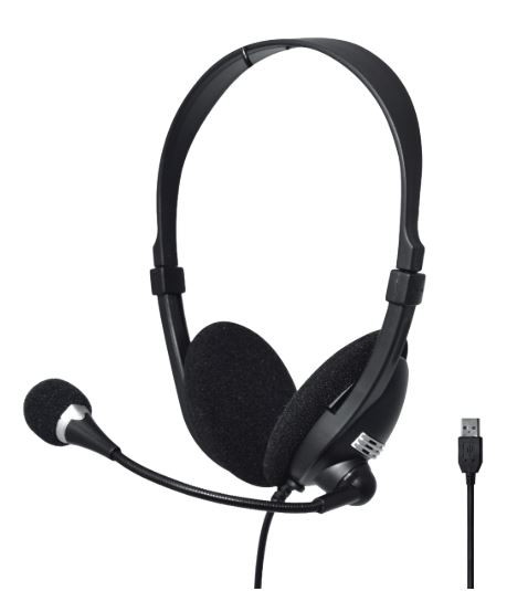 Headset USB ACE  HS7205BK