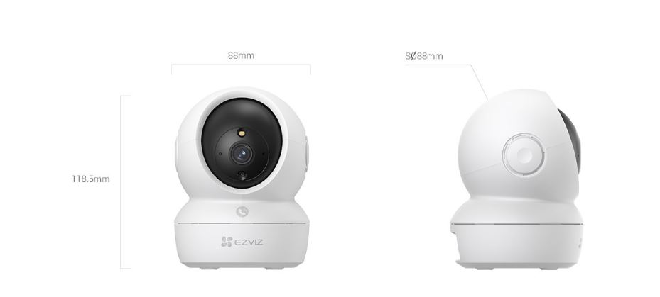 Cámara WIFI EZVIZ H6C Pro 3K