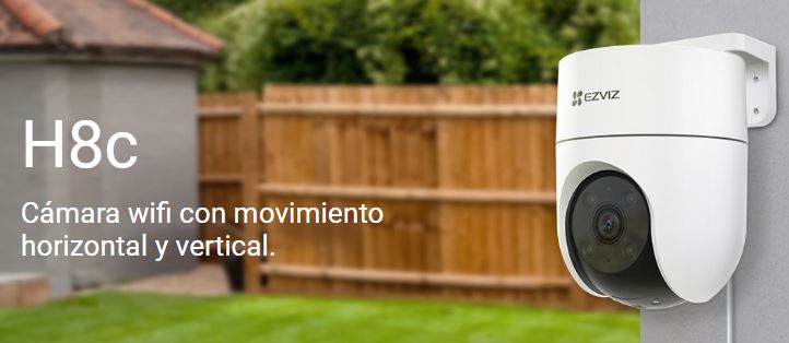 Cámara WIFI  Ezviz H8c 2K+