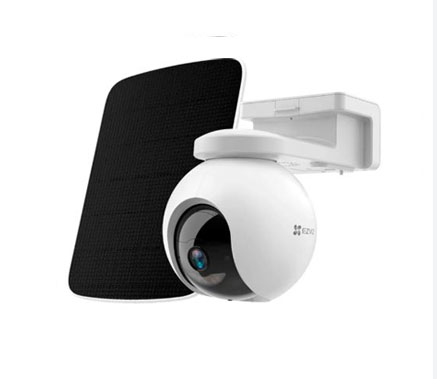 Cámara PT- Panel Solar Ezviz CSEB8SPR100KIT