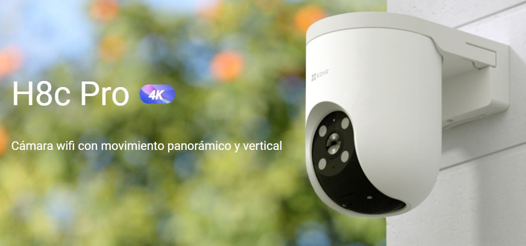 Cámara WIFI EZVIZ H8C Pro 4K