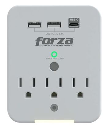 Supresor de picos Forza FWT-331USBC