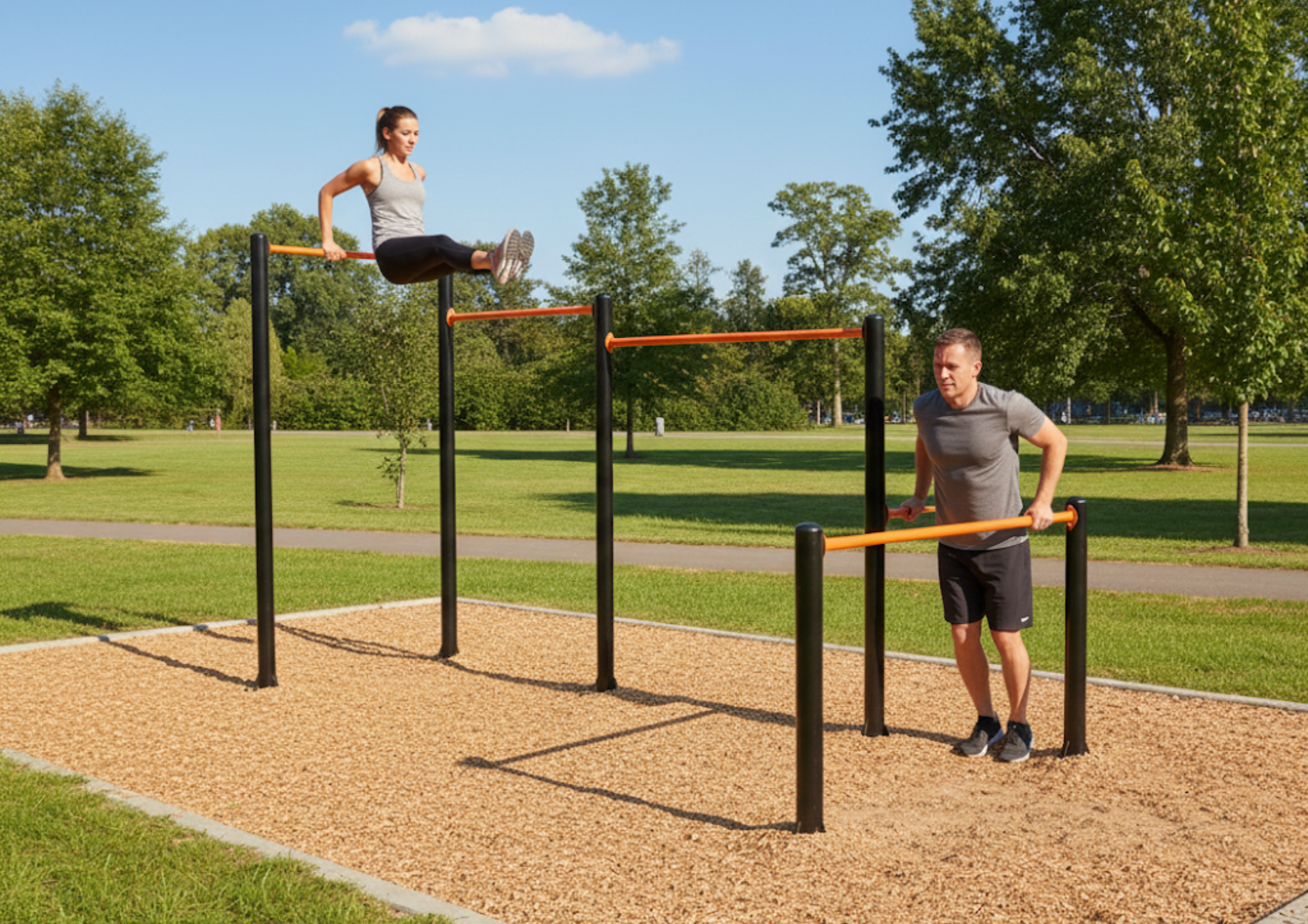 Barras de entrenamiento 