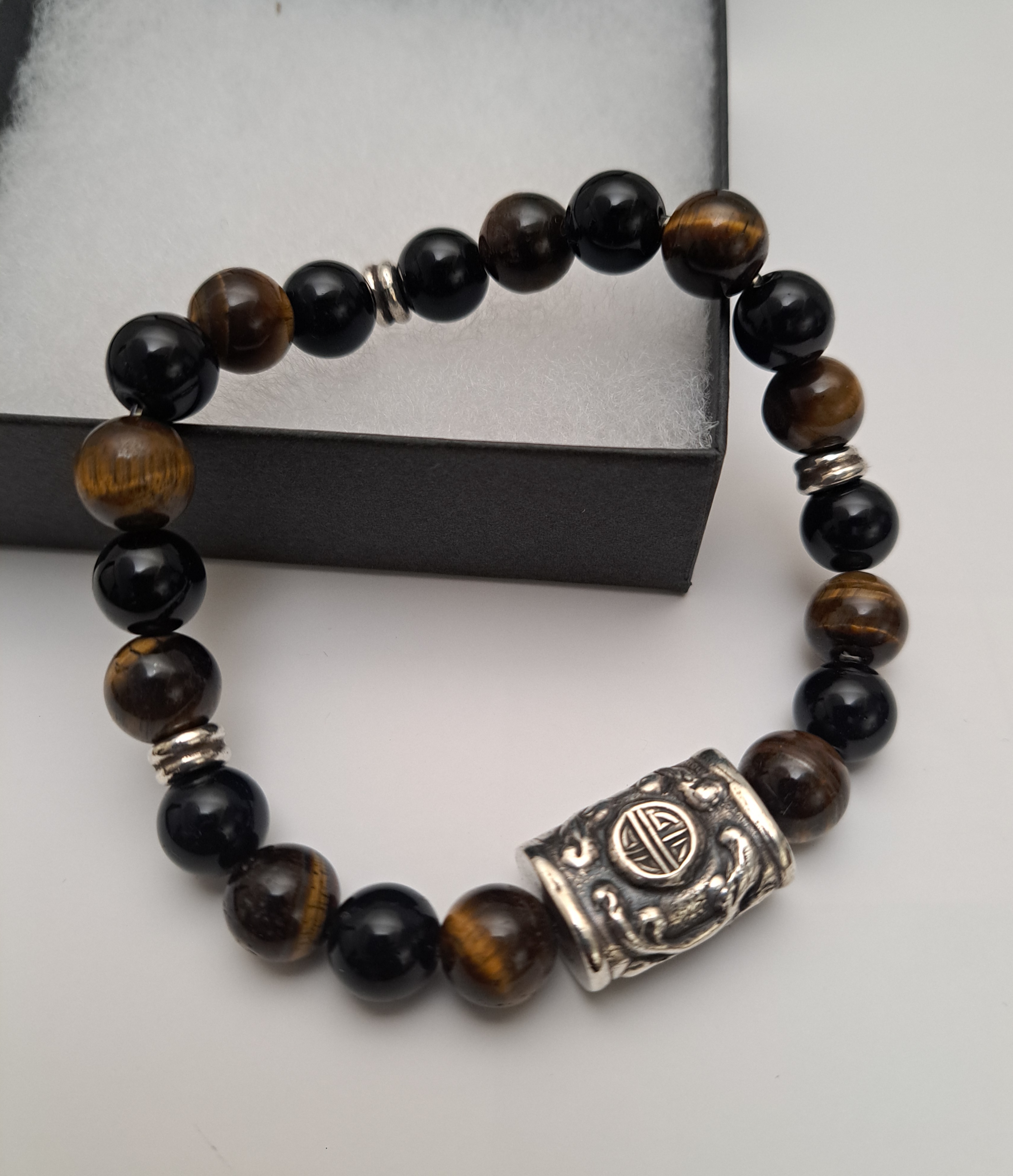 Tiger Eye Beaded Bracelet