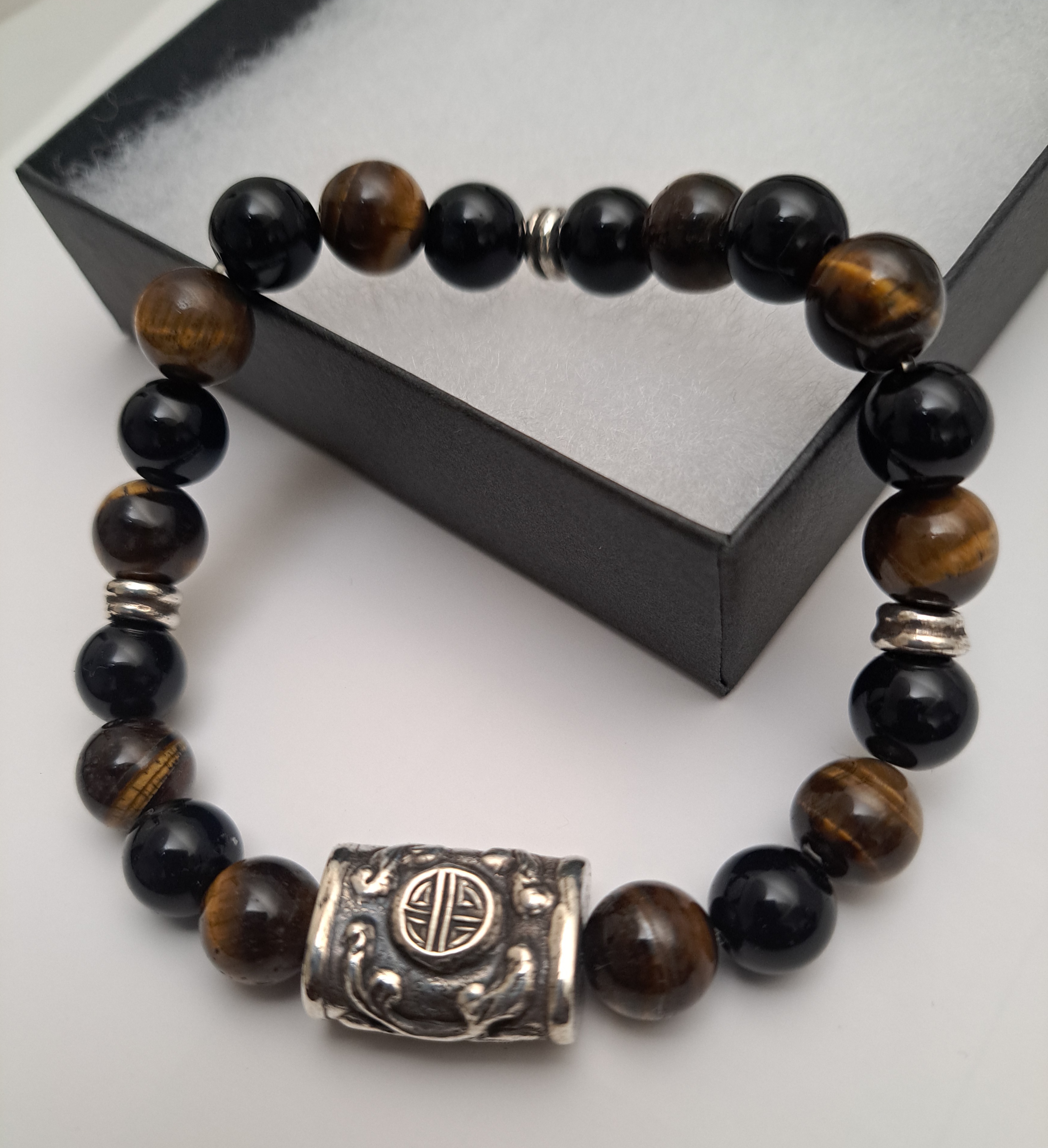 Tiger Eye Beaded Bracelet