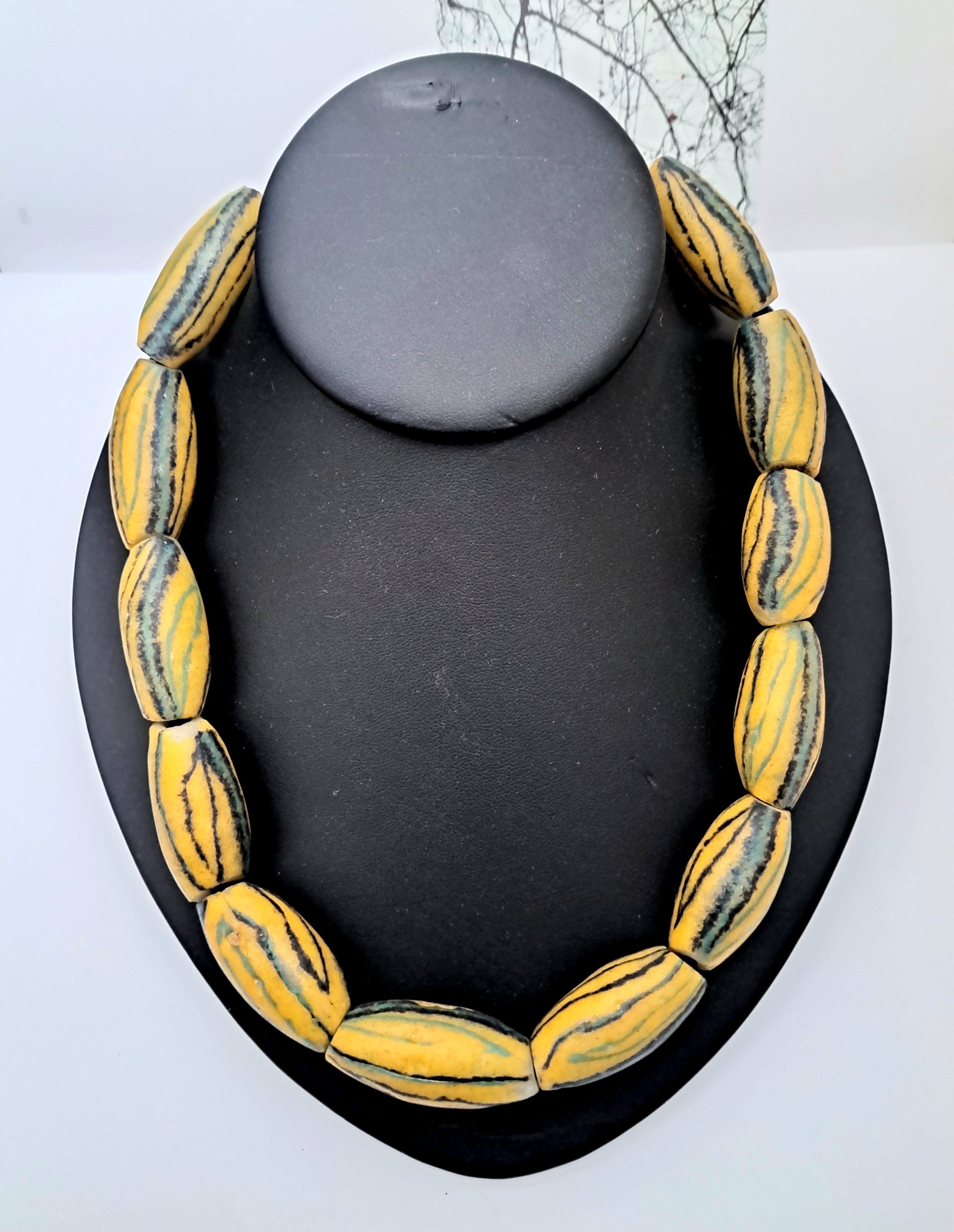 Handcrafted Krobo Beaded Necklace