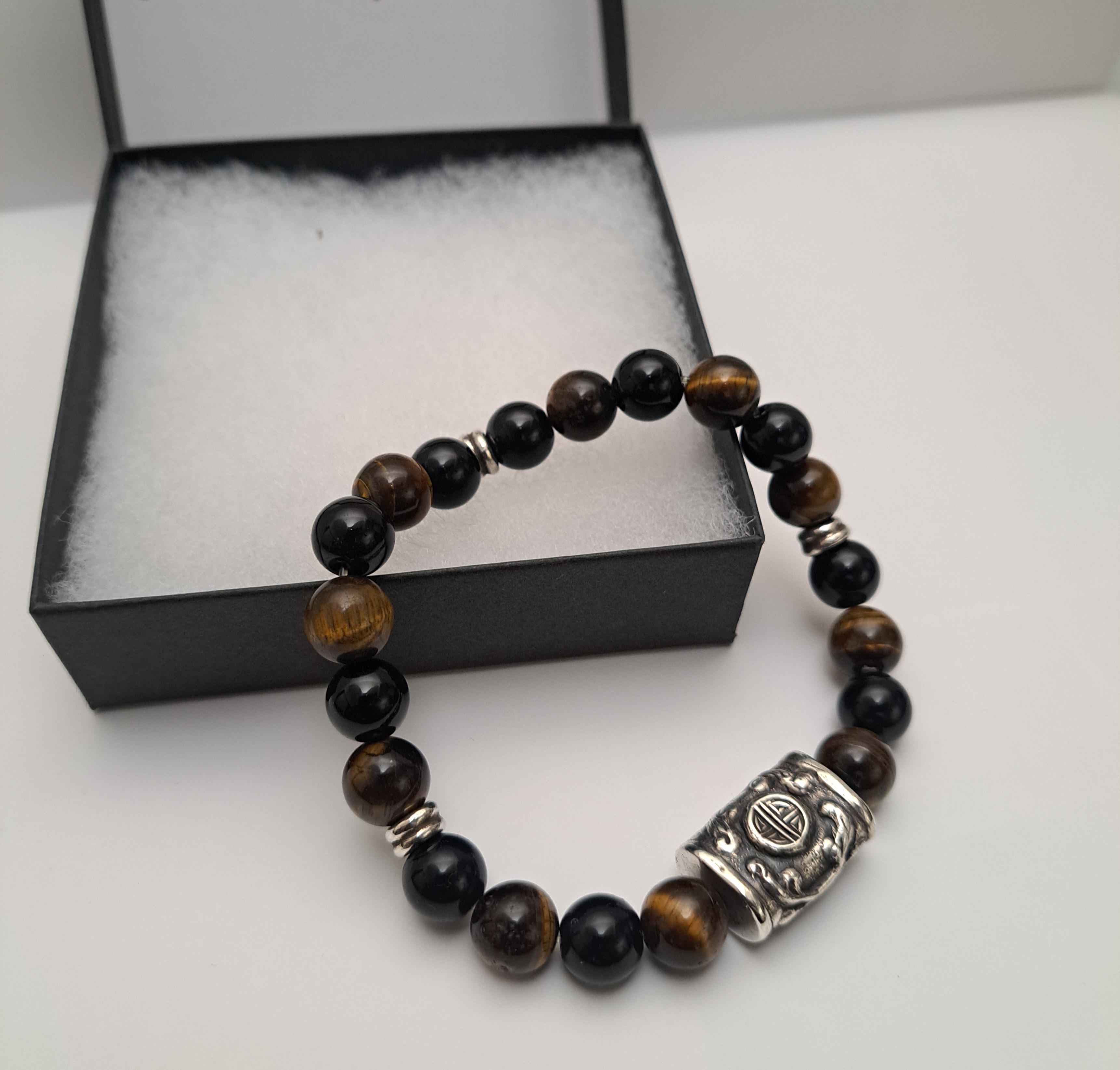 Tiger Eye Beaded Bracelet
