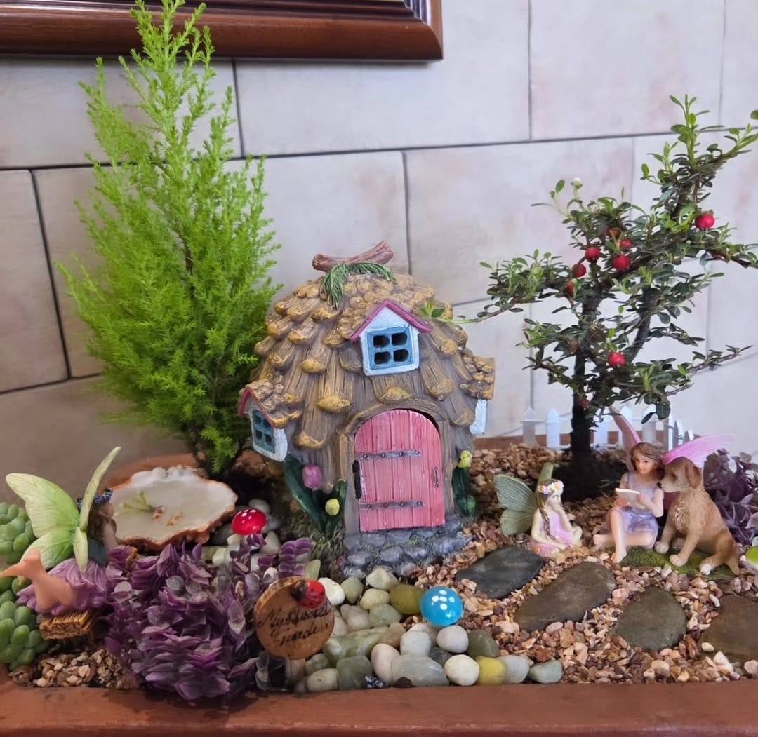 Casa de hadas en miniatura