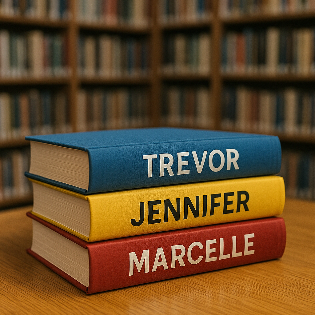 Personalized Name Books