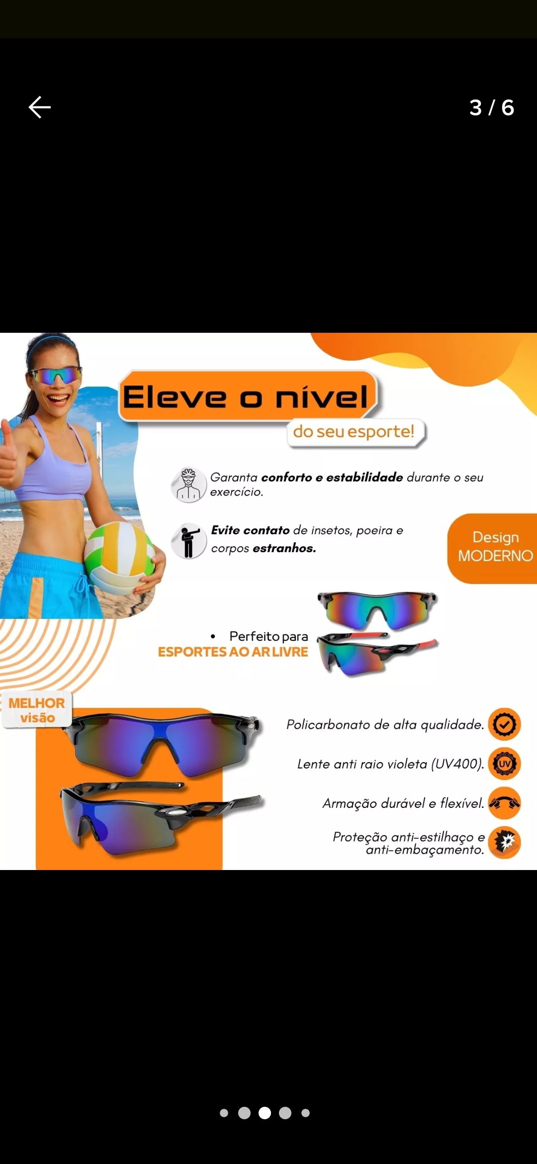 Oculos De Sol Esportivo Ciclismo Bike Corrida Pesca Volei Preto E Verde