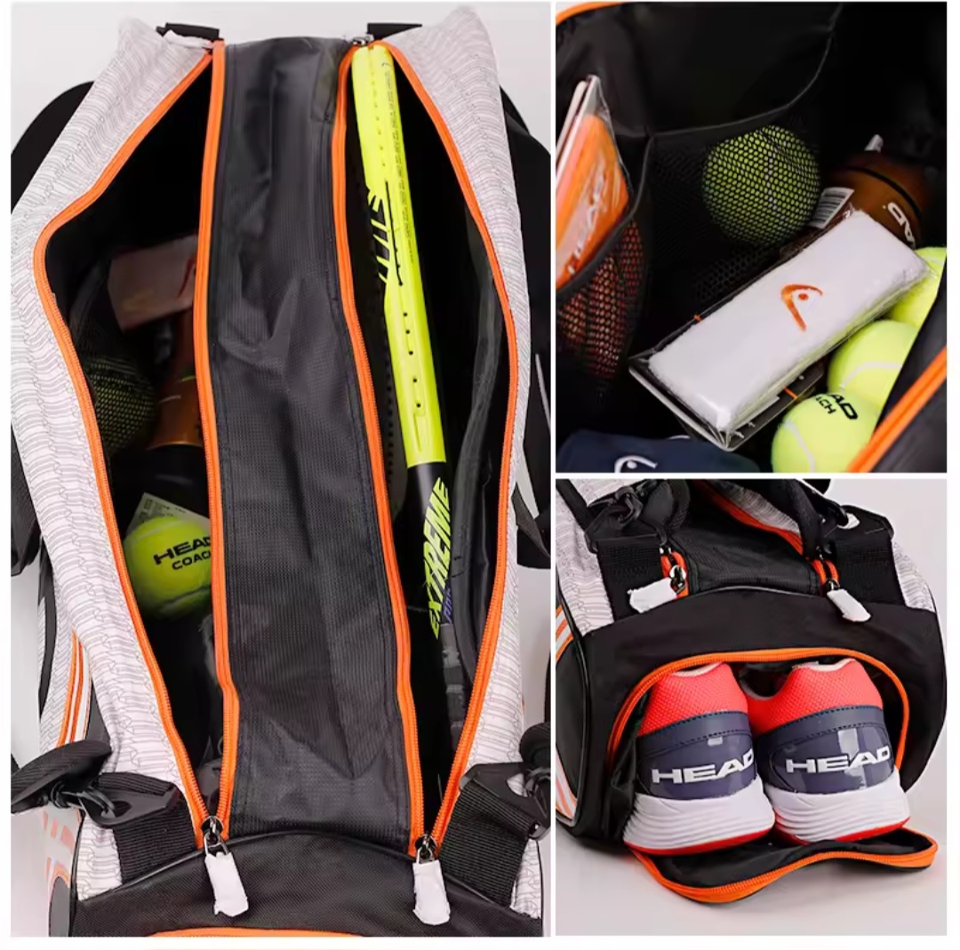 Mochila - Raqueteira de Tênis, Paddle, Beach Tennis...